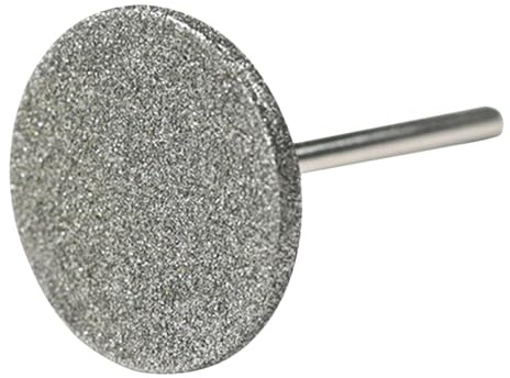 HINTRMENT Punte Abrasive per Trapano per Unghie 20mm in Acciaio Inox per Manicure e Pedicure, Disco Abrasivo per Lucidare Unghie, Fresa per Cuticole, Accessori Professionali per