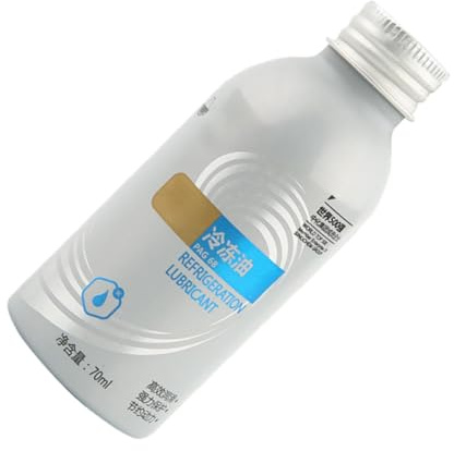 POPETPOP Aceite Refrigerante para Automóviles 70ml de Aluminio para Compresor de Aire Acondicionado del Coche Mejora de Eficiencia y Celebración Verano