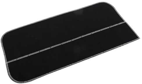 DONFAMDS Pochette Anti-ternissement pour Argenterie Noire, Rangement