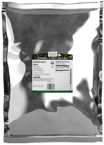 Frontier Co-op Organic Cut and Sifted Motherwort Herb 1lb