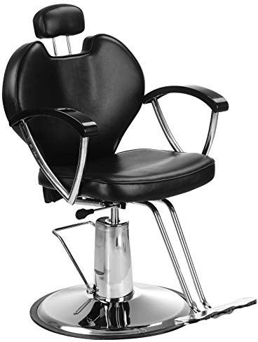 Shengyu Black Modern Recline Hydraulic Styling Barber Chair Hair Spa Beauty Salon Equipment