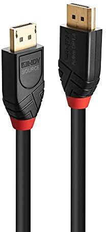 Lindy DisplayPort 1.4 Active Cable, 7.5m