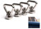 040Parts Edelstahl Zurrösen 4er Set für Dach-Schienen mit C-Profil passend für VW T5 T6 T6.1 California
