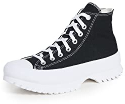 Converse Chuck Taylor All Star Lugged 2.0 sneakers för kvinnor, Svart esten vit, 36.5 EU