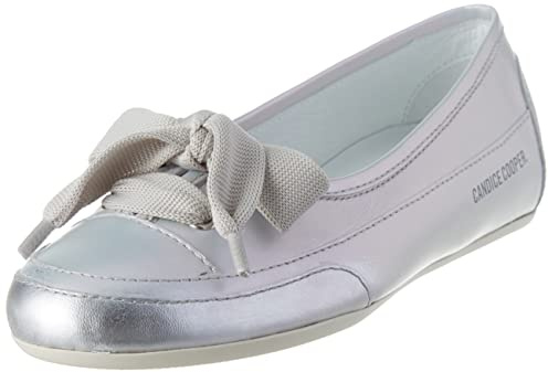 Candice Cooper Damen Candy Bow Ballerinas, grau, 39 EU