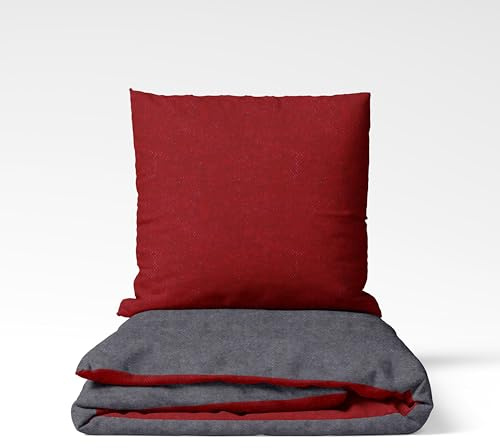 Setex finbäver sängkläder vändbart set
