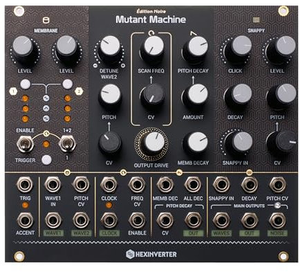Hexinverter Mutant Machine - Drum Modular Synthesizer