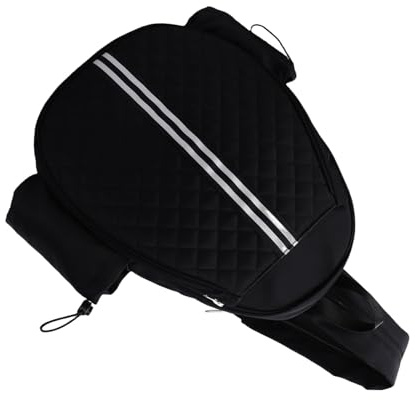 Funien Mochila Impermeable para Tenis, Ligera y Resistente con Dos Bolsillos Laterales, Funda para Raqueta a Prueba de Roturas Mujer, Se Cuelga de la Valla Partidos