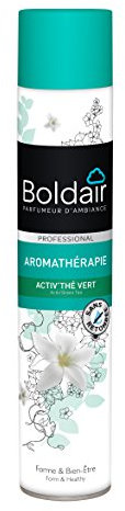 BOLDAIR - Désodorisant Thé Vert - Neutralise les Mauvaises Odeurs - Rafraîchit & Purifie l'Air - Pulvérisation Sèche - Made in France - 500ml, lot de 3