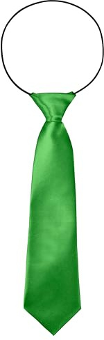 BomGuard Kinder-Krawatte – glänzend & elastisch – 28 × 7 cm – festlich & bequem – für Jungen & Mädchen