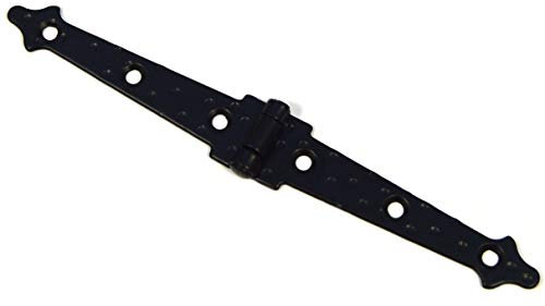 4x Scharniere Alte Beschläge im restaurierungsshop Möbelbänder SYMMETRISCH 180mm