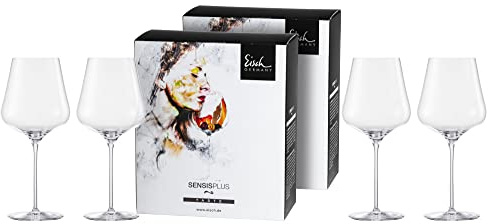 Vinrött glas Sky SENSISPLUS – 4 stycken i presentförpackning