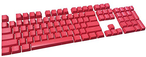 Feicuan Universal 104 Keyset Keycap ABS Colorful Rétroéclairé Touches de Rechange Key Cap Cover pour Clavier mécanique - Rouge…