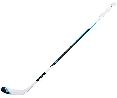 BASE Unisex Jugend Schläger E55 Wood-54-JR. | Rechtsschuss | 137 cm | Für Straßen-und Eishockey |, rechts, PP26 (Sakic)