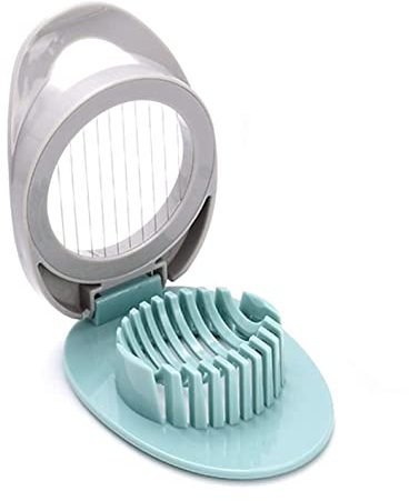 Binnan Cortador de Huevos de Acero Inoxidable, Rebanador de Huevos Duros, Cortador de Huevos de Cocina para Cortar Huevos Ensaladas Sándwiches