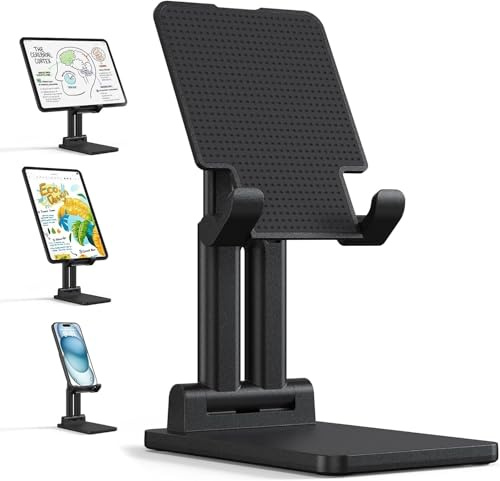 ARZOPA Support de Moniteur Portable Support de Bureau Robuste Pliable à Angle réglable Compatible avec Les moniteurs Portables tablettes iPad