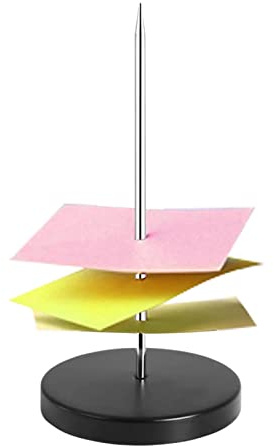 LearnLyrics Billet Stabber,Verificar el restaurante Spindle - Broche de control de restaurante, portarecibos cromado, punta de soporte de recibo de papel para restaurante, cocina, comida para llevar