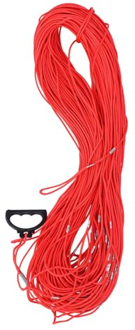 Strumento di Misurazione Lineare con Corda di Misurazione per Pozzi Profondi 100 M in Nylon per la Misurazione di Terreni Agricoli Ingegneria Dell'energia Elettrica