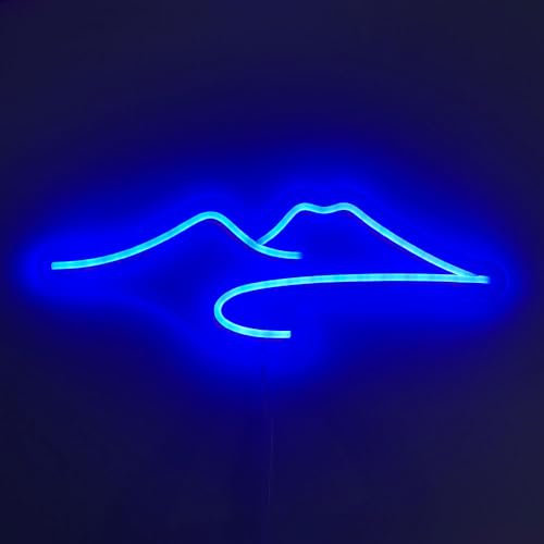 Vesuvio Neon Led Lampada - Decorazione per la Casa/Idee Regalo/Insegna Luminosa