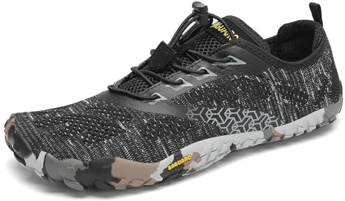 SAGUARO Scarpe Barefoot con Dita per Trekking Trail Running Ginnastica, 36-48