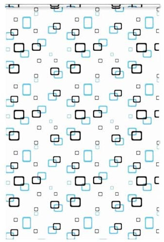 vidaxl shower roller blind with cassette 160x240 cm - water- peva bathroom window curtain