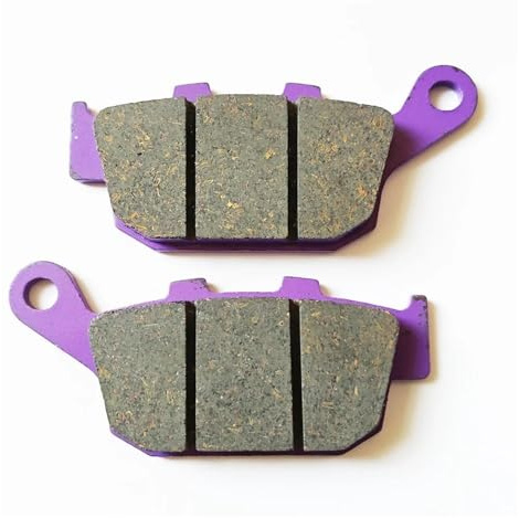 BMLGPGBCDW Pastillas De Freno Delanteras Y Traseras Motocicleta para ZONTES 350E 350D 350M 350S 350R 350V 350T 350X 350VX GK350 ZT350 D350 Pastillas de Freno(Trasero 1 par)