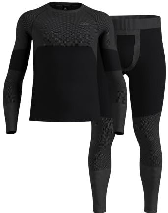 Odlo Herren Fundamentals Performance Warm Set Long Baselayer-Set (1er Pack)