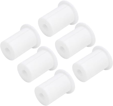 Hamwesh Passacavo, Boccola da Parete in Silicone da 6 Pezzi da 1 Pollice per Ethernet Satellitare Rettangolare, con Installazione Semplice per la Gestione dei Cavi