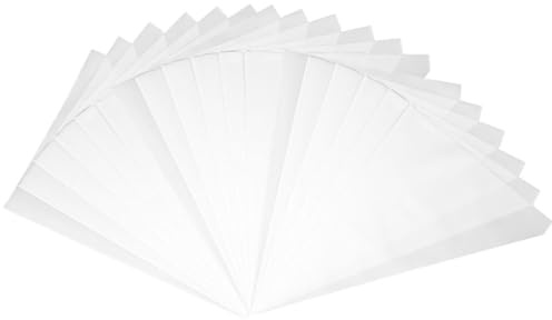 GAROZATION Sacchetti per Stuccatura Piastrelle 100 Pezzi, Sacchi per Stuccatura Cemento 18 Pollici, Borsa Applicatore per Stucco e Riparazione Giunti Piastrelle Bagno