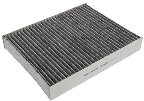 MAPCO Innenraumfilter (Pollenfilter) mit Aktivkohle 67607 | Kompatibel mit: FORD FIESTA IV, FIESTA V, FIESTA V Van, FUSION, MAZDA 2