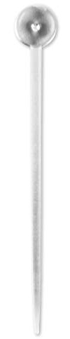 Bestlivings 2er Pack (300 STK.) Faltennadeln Stecknadeln Vorhangnadeln (Faltenstecker) Transparent für Gardinen Flächenvorhänge Dekoschals Vorhänge Bistrogardine