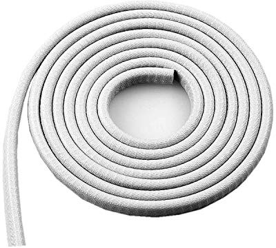 Tuokay 10M Protector de Puerta de Coche, Incorporado U en Forma de Resorte de Acero Protección de Borde Anti Choques Protección de Borde (Gris)