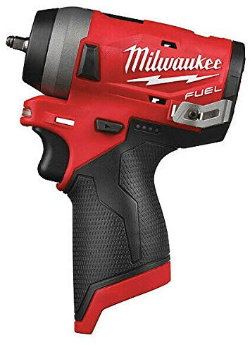 MILWAUKEE 2552-20 M12 FUEL 1/4 Stubby Cordless Impact Wrench, Bare Tool
