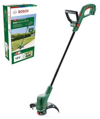 Bosch Akku Rasentrimmer EasyGrassCut 18V-26 (ohne Akku, 18 Volt System, Schnittkreisdurchmesser: 26 cm, im Karton)