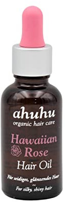 ahuhu Hawaiian Rose Haaröl 30ml mit Wildrosenöl und Inca Inchi-Öl