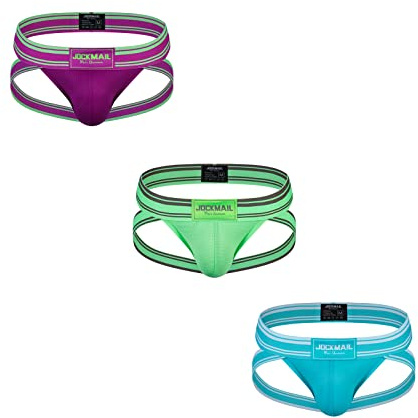 3 Stück/Pack Herren Jockstrap Unterwäsche Suspensorium Wide Belt Herren Jockstrap Sportliche Unterstützer