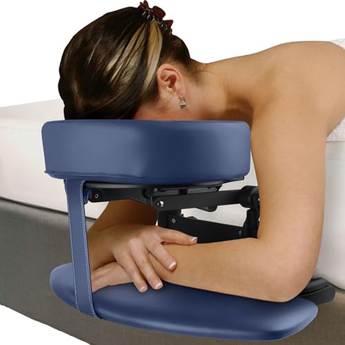 EBANKU Cuscino per lettino da massaggio grigio, supporto universale regolabile per cuscino viso, comfort beauty spa poggiatesta letto per tavoli