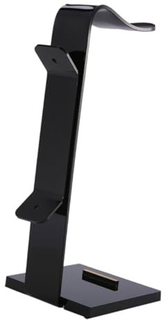 SOLUSTRE Kopfhörerständer Headset- – Tragbarer Kopfhörerhalter Aus Acryl Für Weiße Kopfhörer Organisationsständer