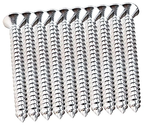 VICASKY 10stücke Gitarrenhalsplattenschraube Stabile Halsplattenschraube Schrauben Für Gitarrenhalsverbindungsplatten Metallschraube Für Gitarrenhalsplatten Gitarrenhalsplattenschrauben