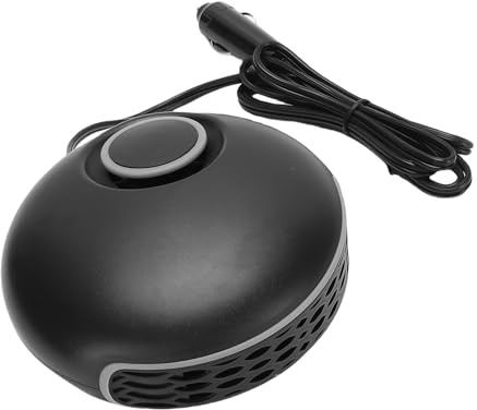 ANGGREK Réfonce de Voiture Portable avec Chauffage Rapide, Matériau ABS, Dégivrage et Déshumidificateur, 12V 150W pour le Confort de Conduite Hivernale