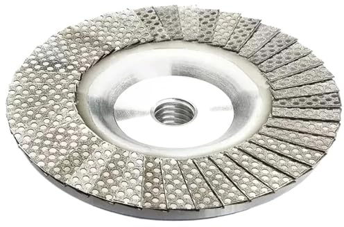 Disco lamellare diamantato compatibile da 4 100 mm M14 5/8-11 Mola con filettatura(400,M5-8-11)