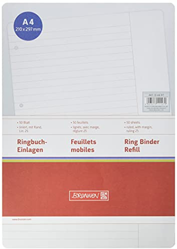Brunnen Ringbucheinlage A4 Lin25 50Bl