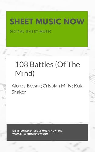 108 Battles (Of The Mind) Sheet Music (English Edition)