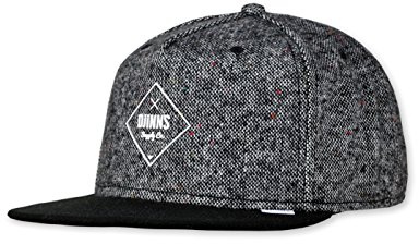 Djinns - Snapback Cap - 5p Sb - Rubber Tweed - Black
