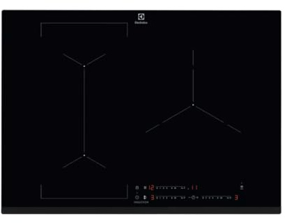 Placa de inducción Electrolux EIV73342 – 3 focos, 1 extensible – 3 refuerzos