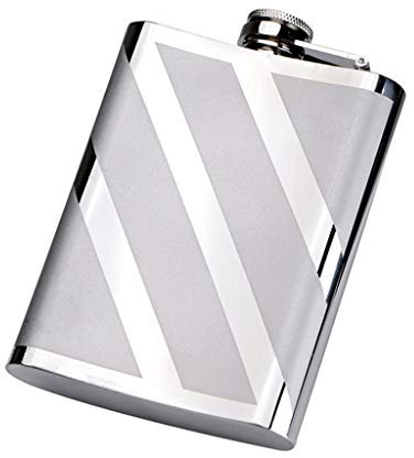 Flasques Hydratation Hip Flask Portable Extérieur Vin en Acier Inoxydable Pique-Nique Wineware 6 Oz Petit Diagonal Beer Pot Sports et Loisirs (Size : 13.9 * 9.6 * 2.3cm)
