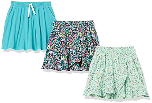 Amazon Essentials Mädchen Strickröcke Mit Elastischem Bund Und Integrierten, Atmungsaktiven Shorts