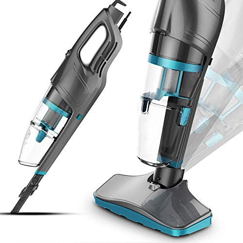 Samnuerly Aspirapolvere, aspirapolvere Portatile con Cavo Verticale, con Spazzola Turbo con Filtro e Strumento per Fessure/Spazzola 2 in 1, conversione da Verticale a H