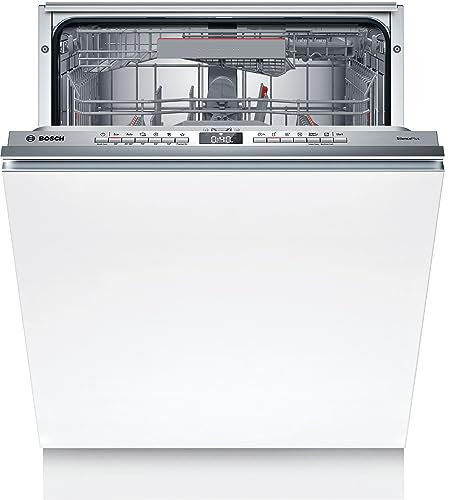 Bosch SMV4HDX53E Serie 4, Lavastoviglie da incasso a scomparsa totale, Home Connect, Extra Clean zone, 3° cestello Extra Space, Diagnostica da remoto, 60 cm