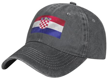 Kroatien verstellbare Mütze für Herren Damen Unisex Hip Hop Baseball Cap Trucker Dad Hats